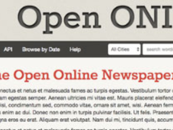 Promotional image for Open ONI.