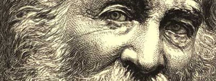Promotional image for The Walt Whitman Archive.