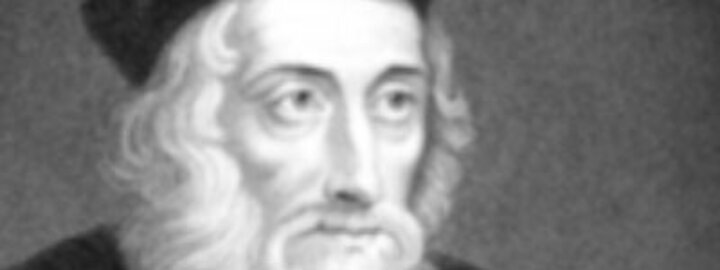 Promotional image for Latin Works of John Wyclif.