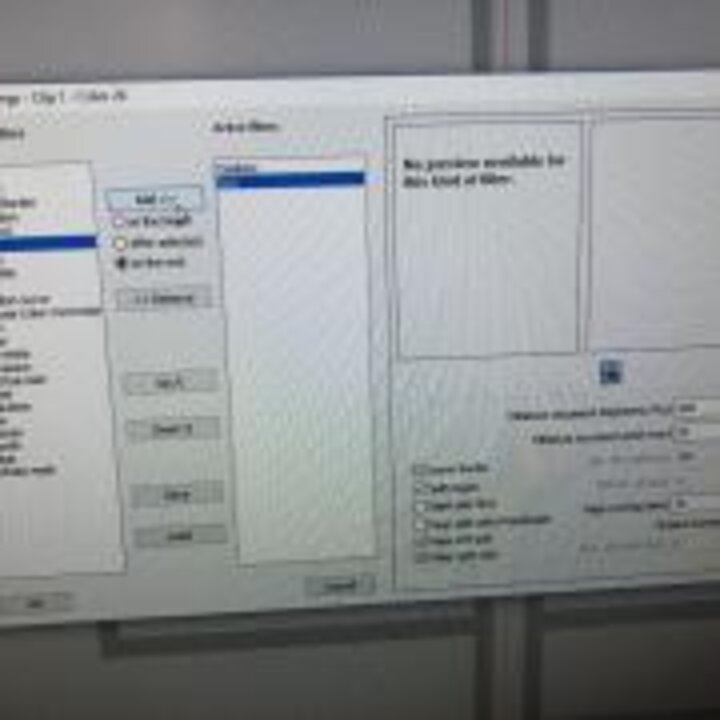 Screen capture showing Available filters and how to add them to your Active filters.